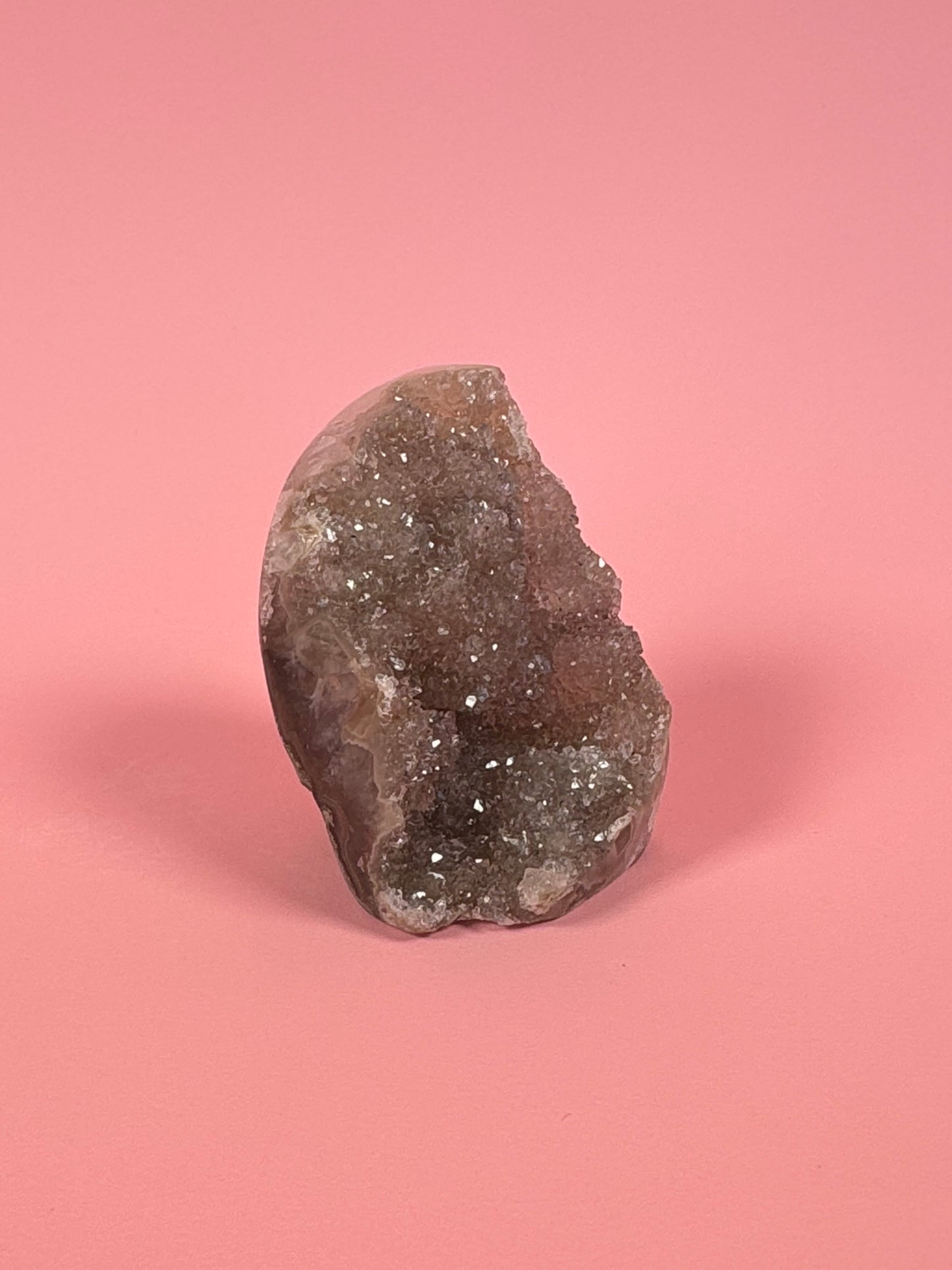 Amethist op standvlak 14 (Sugar druzy)