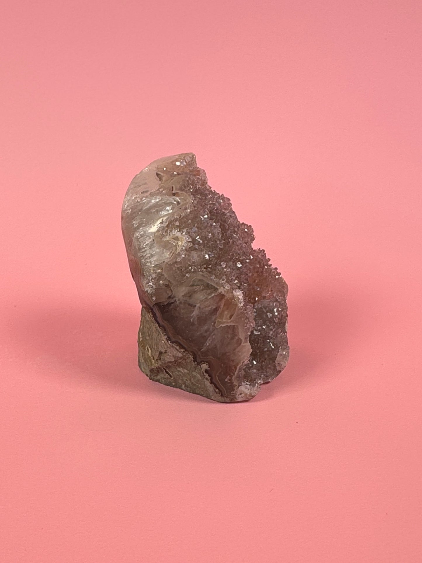Amethist op standvlak 14 (Sugar druzy)