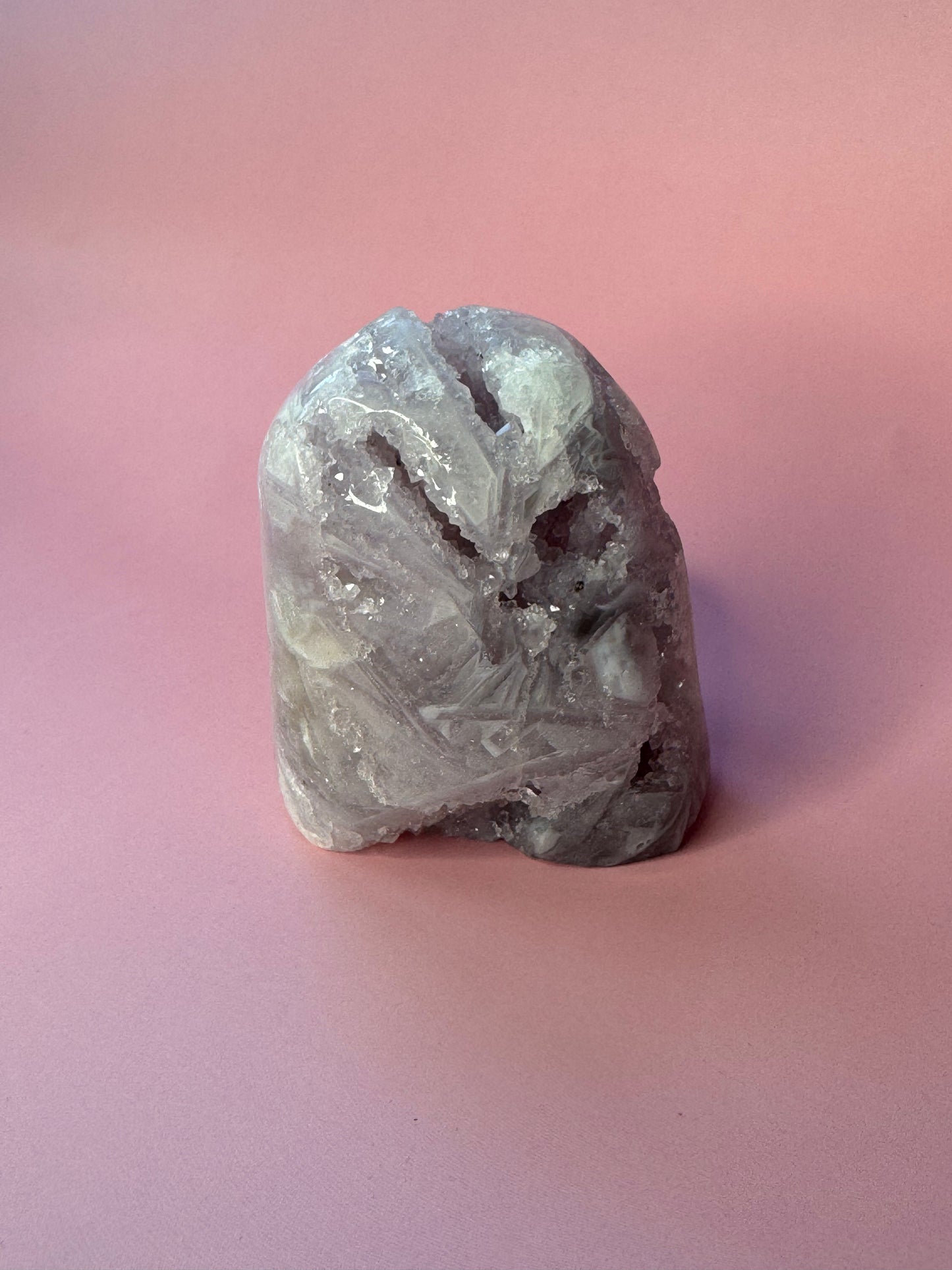 Roze Amethist freeform 48