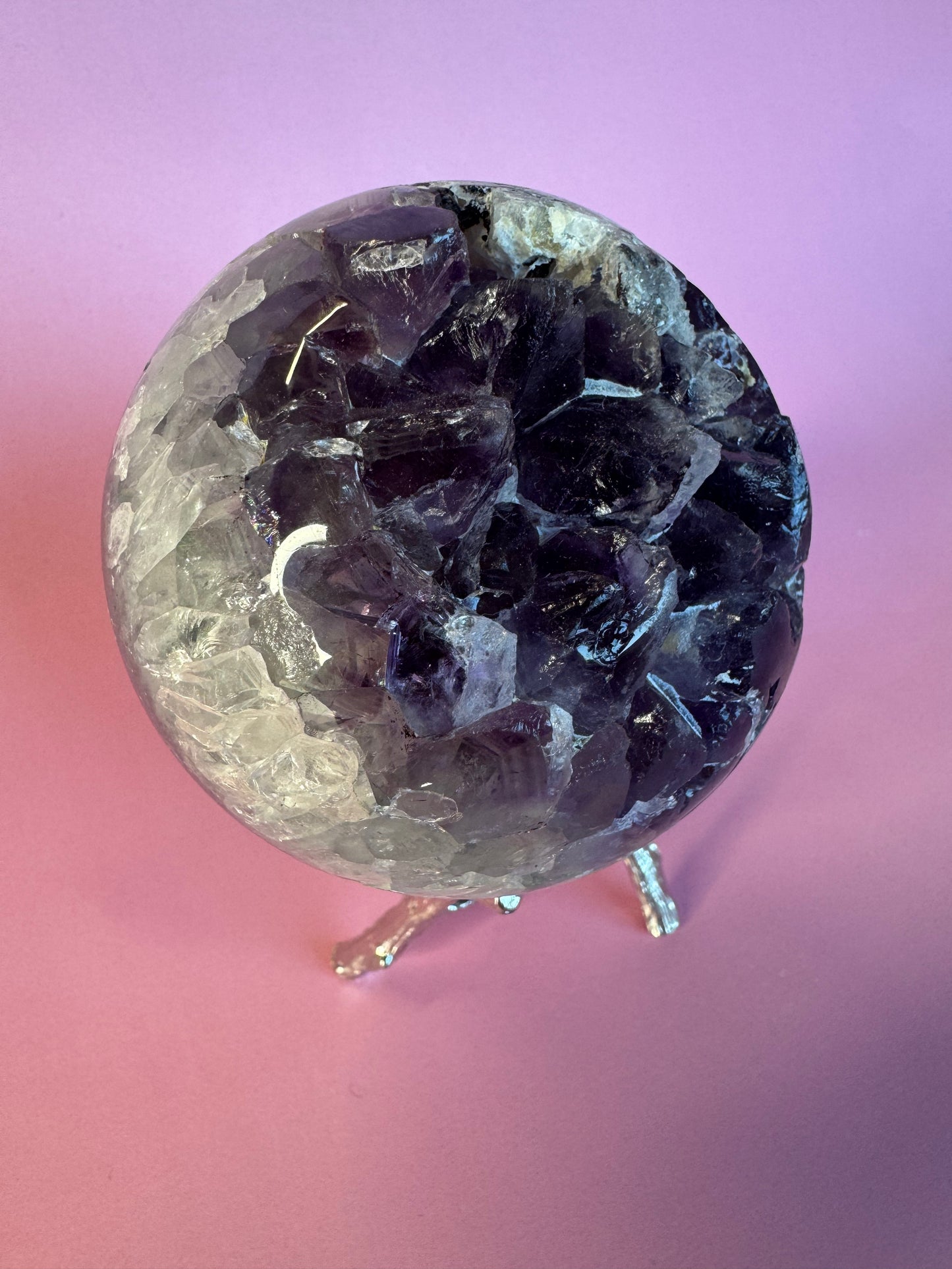 Amethyst ball 84