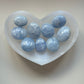 Blue Calcite pocket stone