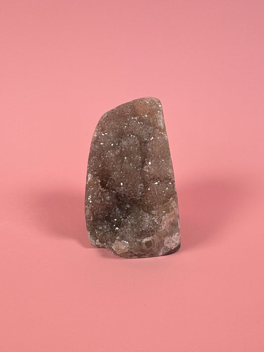 Amethist op standvlak 14 (Sugar druzy)