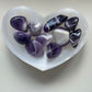 Chevron Amethyst tumbled stone