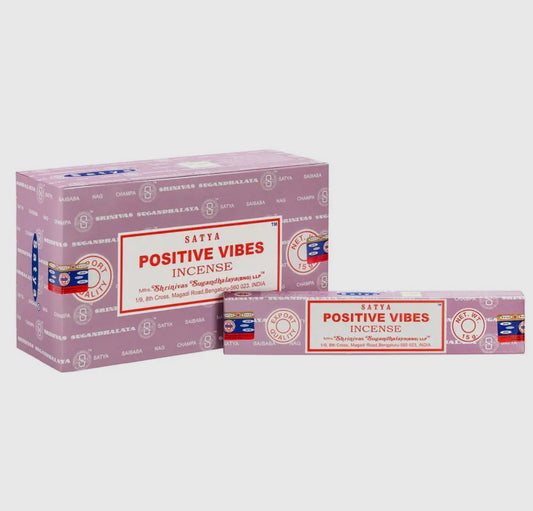 Positive vibes wierookstokjes