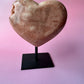 Pink Amethyst heart 1