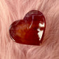 Rainbow Fluorite heart bowl 50