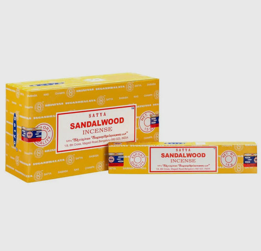 Sandelwood wierookstokjes