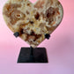Pink Amethyst heart 4
