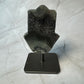 Zwarte Amethist Hamsa hand op standaard 10