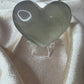 Lavender Fluorite heart 57
