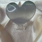 Lavender Fluorite heart 58