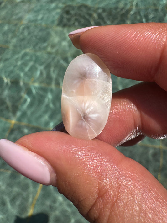 Pink Larimar 13 (Natroliet)