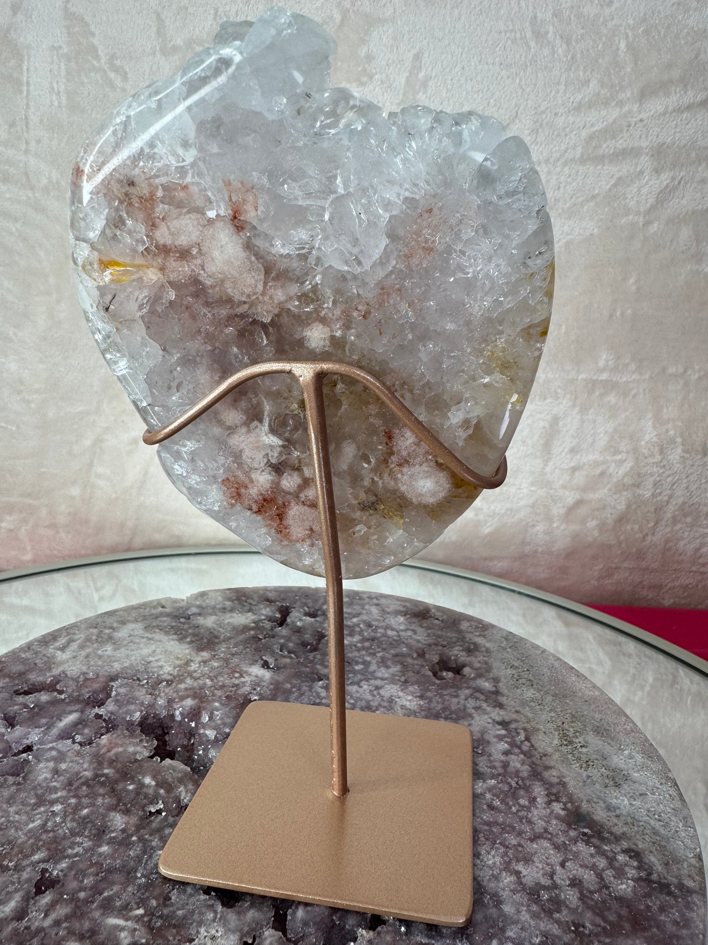 Roze Amethist slab 1