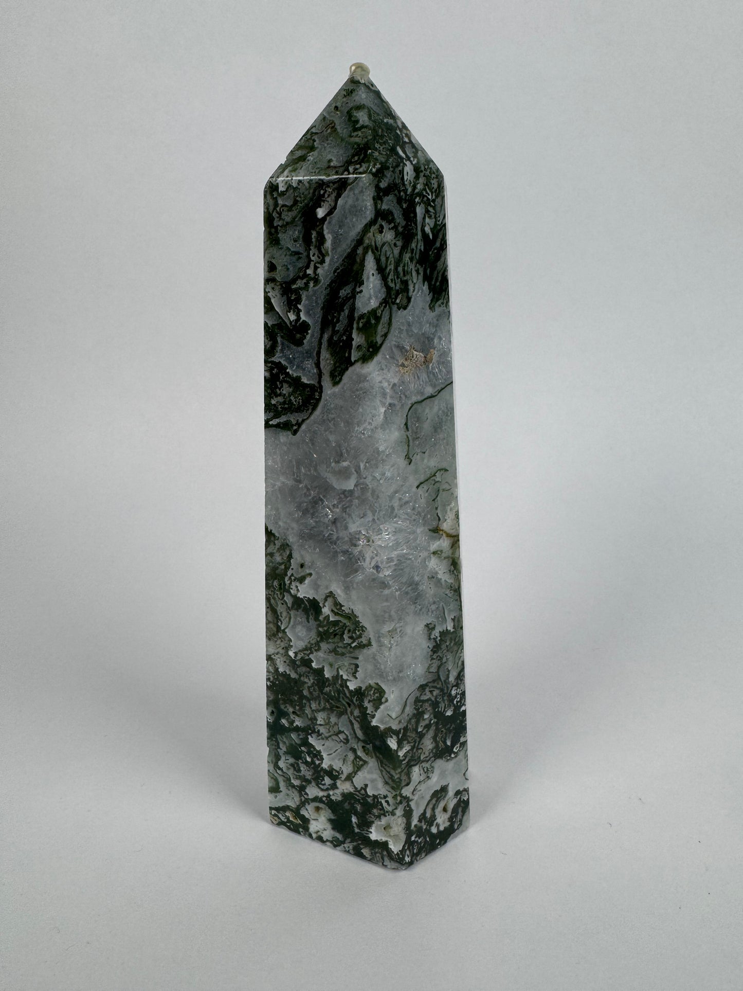 Moss agate tower 40