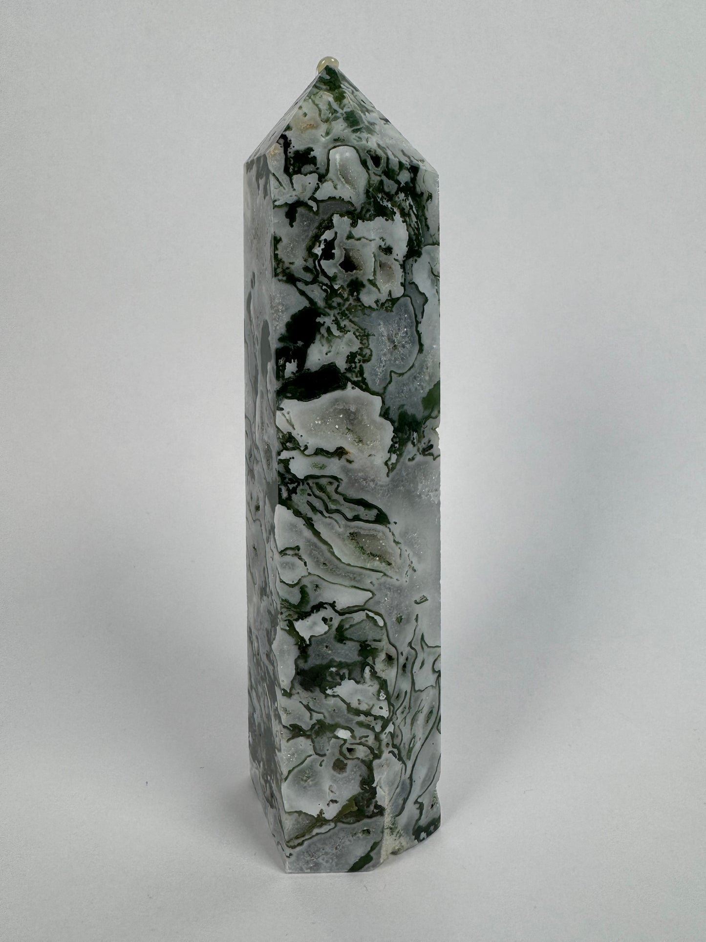 Moss agate tower 41