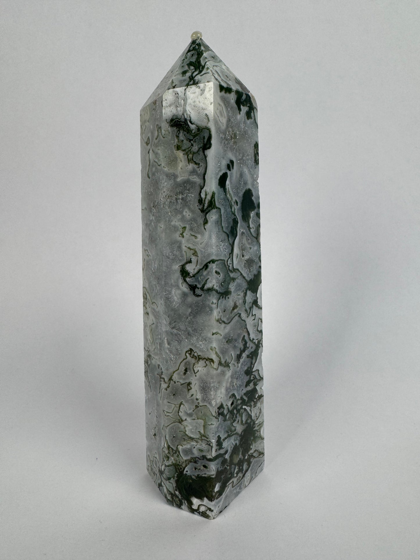 Moss agate tower 41