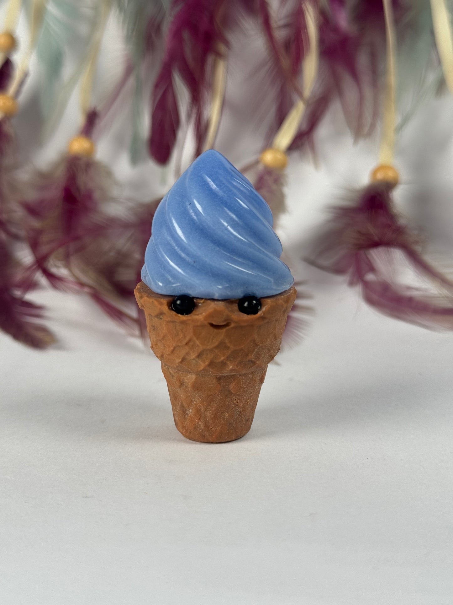 Blauwe Aventurijn ijsje