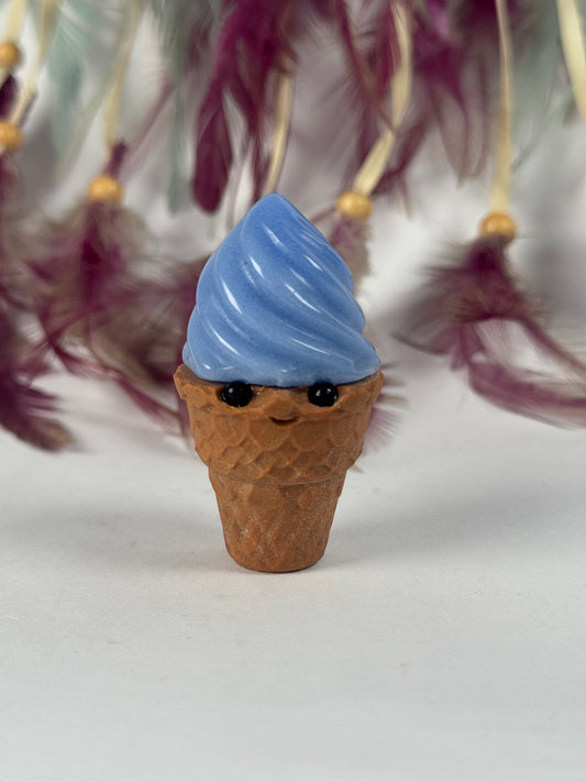 Blauwe Aventurijn ijsje