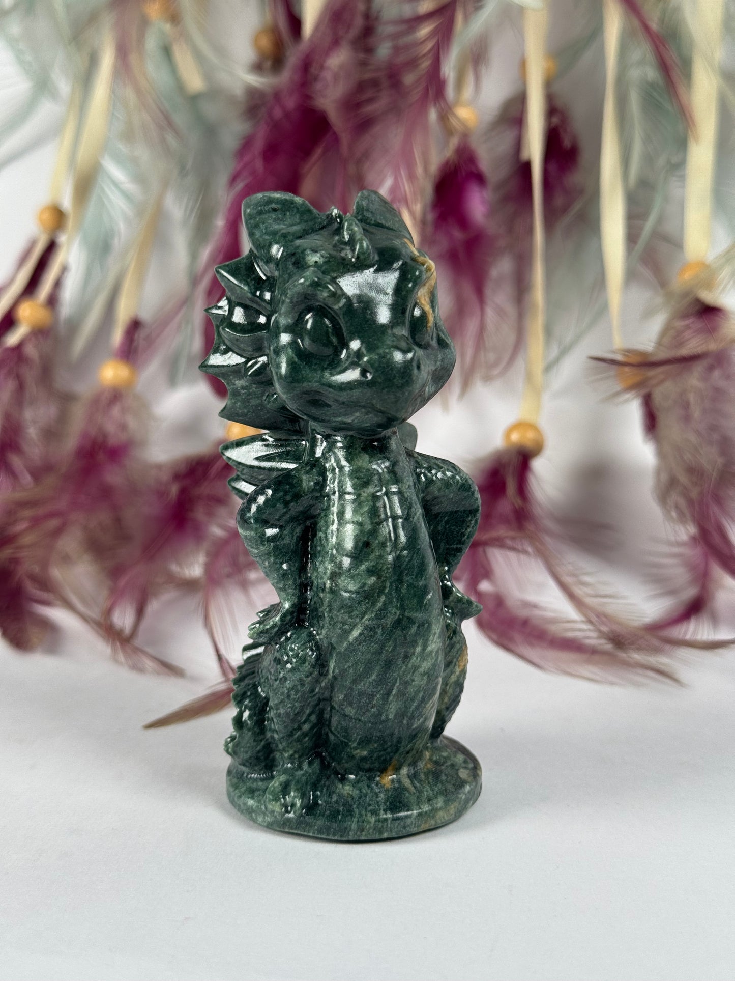 Groene Jade draak