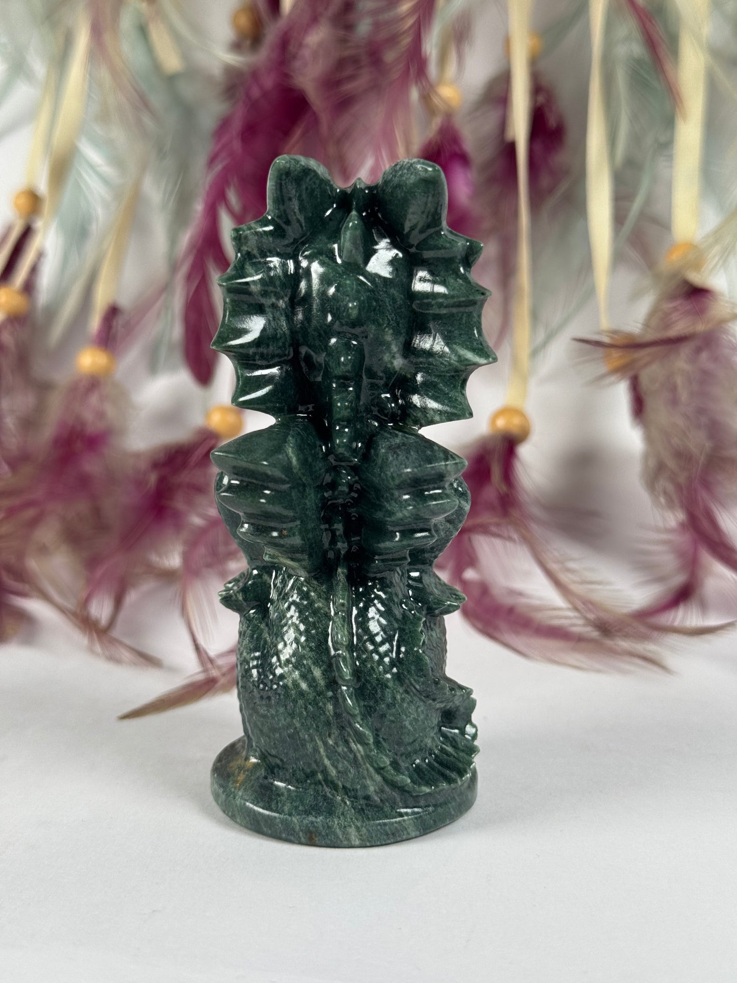 Groene Jade draak