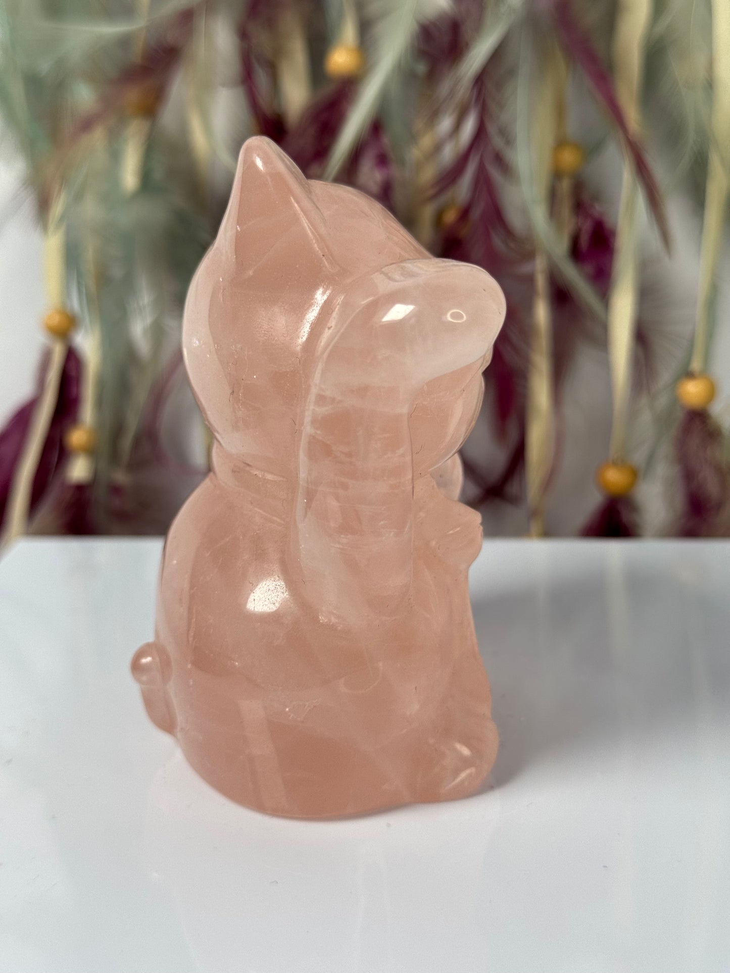 Lucky cat Rozenkwarts 31