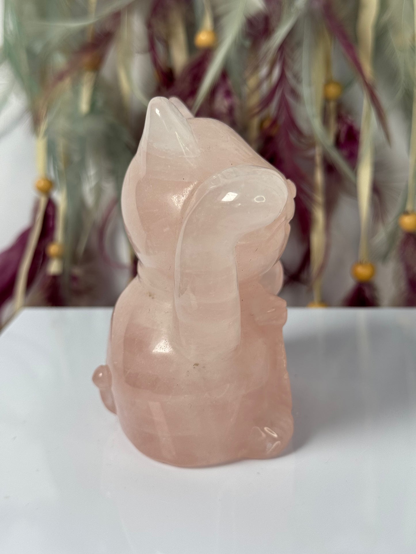 Lucky cat Rozenkwarts 32