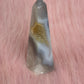 Agaat met druzy toren 62
