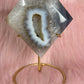 Agaat diamant op standaard 79