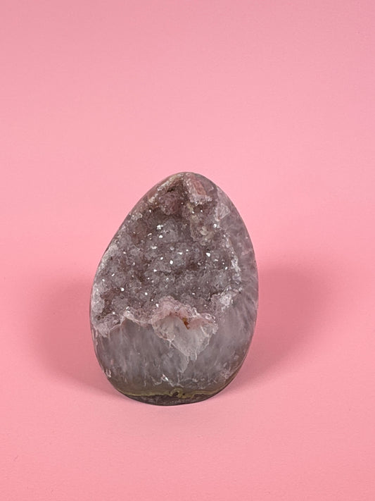Amethist op standvlak 6 (Sugar Druzy)