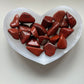 Red Jasper tumbled stone