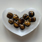 Tiger's eye tumbled stone