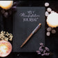 Manifestatie Journal notitieboek met Amethist pen
