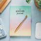 Veelkleurig dankbaarheids dagboek met Amethist pen